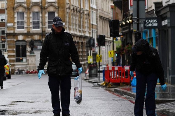 إصابة خمسة اشخاص في لندن في هجوم بالأسيد