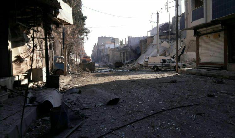 مقتل اربعة مدنيين في غارات استهدفت غوطة دمشق