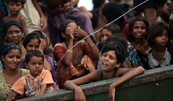 480 الفا من الروهينغا لجأوا الى بنغلادش منذ اغسطس