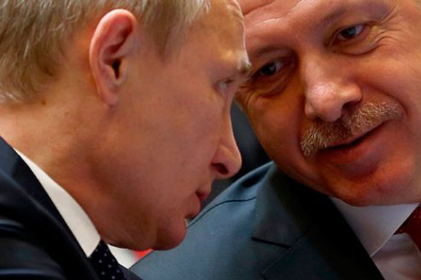 قمة تجمع بوتين وأردوغان في انقرة الخميس