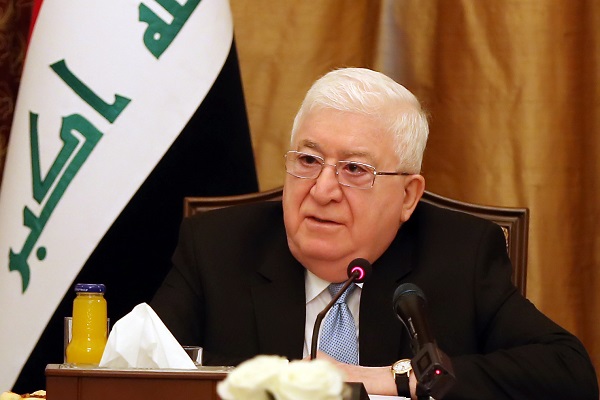 معصوم: الاستفتاء قرار أحادي ولا بديل للحوار بين بغداد وأربيل