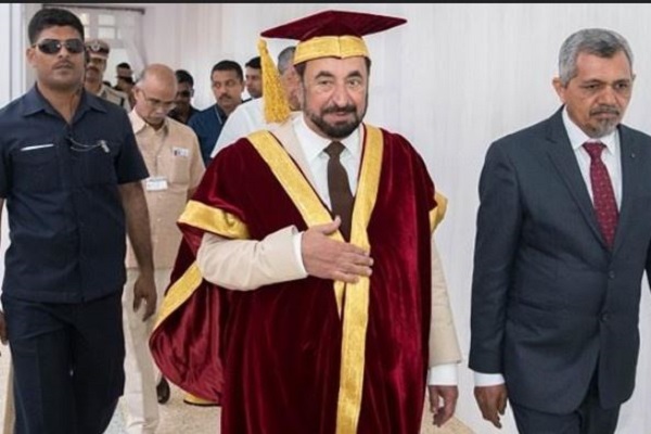 الهند تمنح الشيخ سلطان القاسمي الدكتوراه الفخرية في الثقافة والتعليم
