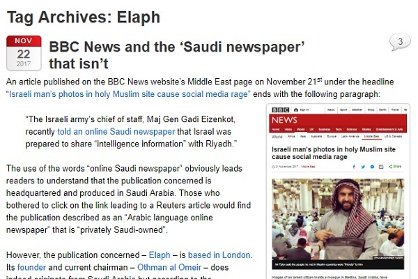 BBC News and the ‘Saudi newspaper’ that isn’t
