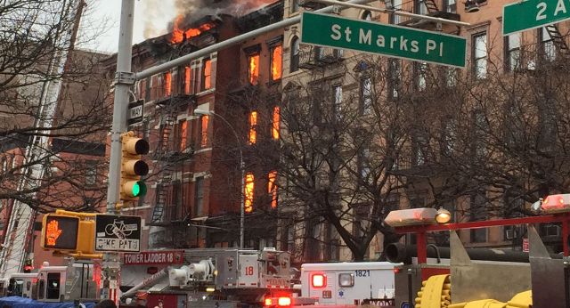 ارتفاع حصيلة ضحايا الحريق في برونكس بنيويورك الى 13 قتيلا