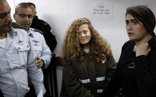 محكمة عسكرية اسرائيلية تمدد اعتقال عهد التميمي
