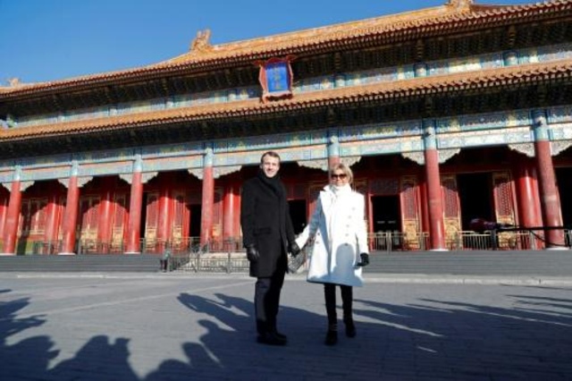 عقود ضخمة على جدول اعمال اليوم الثاني من زيارة ماكرون للصين