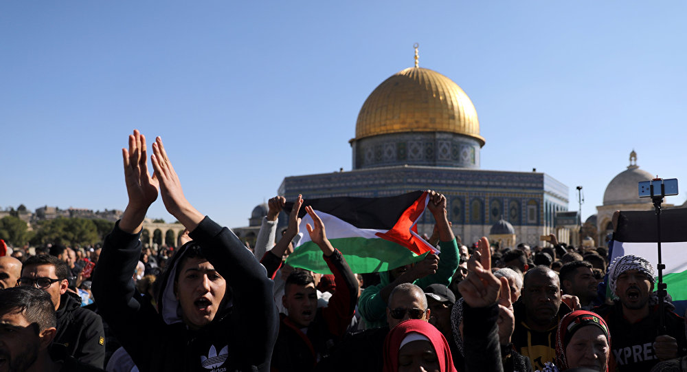 منظمة التحرير الفلسطينية تبحث الاحد في الرد المناسب على اعتراف ترمب بالقدس
