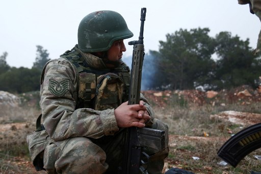الجيش التركي يعلن مقتل احد جنوده على الحدود مع سوريا
