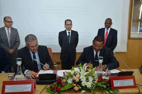 توقيع مذكرة تفاهم بين المغرب والغابون في مجال إصلاح الإدارة