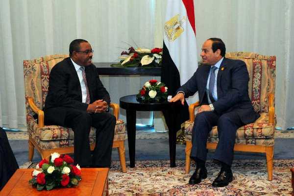 رئيس الوزراء الإثيوبي يزور مصر ويلتقي السيسي