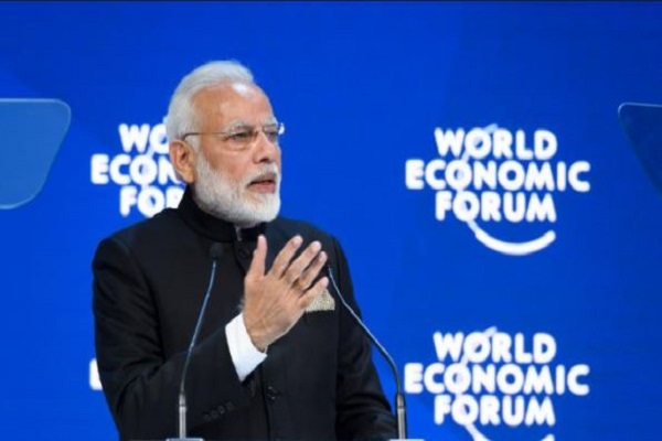 رئيس الوزراء الهندي يدافع عن العولمة في افتتاح دافوس