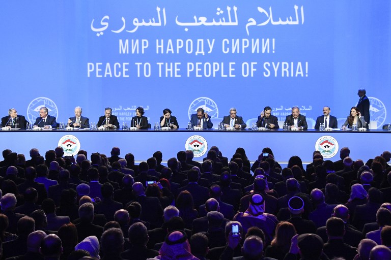 مؤتمر سوتشي: اتفاق على تشكيل لجنة دستورية سورية