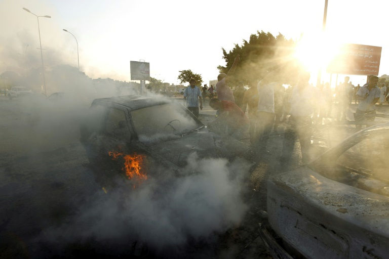 22 قتيلًا في انفجار سيارتين مفخختين في بنغازي