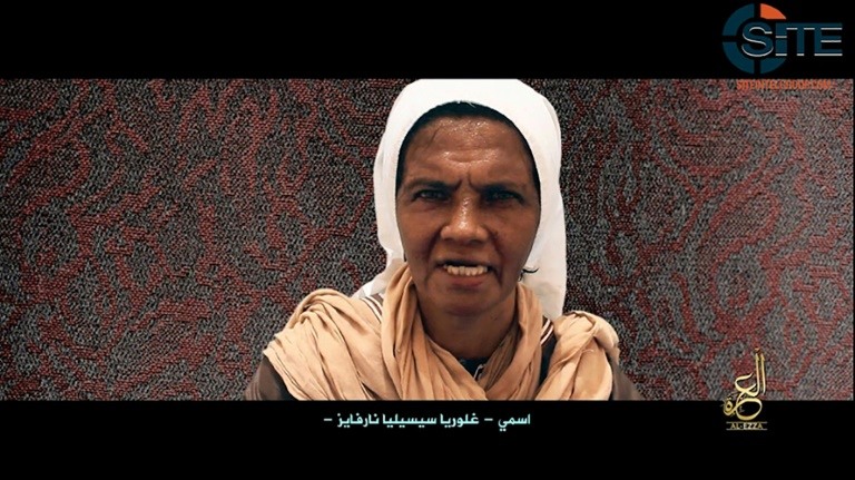 راهبة كولومبية مخطوفة في مالي تظهر في تسجيل فيديو لجهاديين