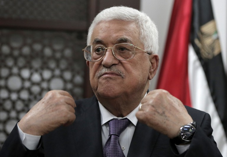 الرئيس الفلسطيني يؤكد انه لم يرفض اي دعوة للمفاوضات منذ 1993