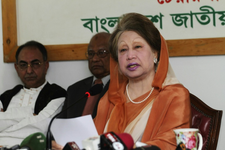 الحكم على زعيمة المعارضة في بنغلادش خالدة ضياء بالسجن خمس سنوات