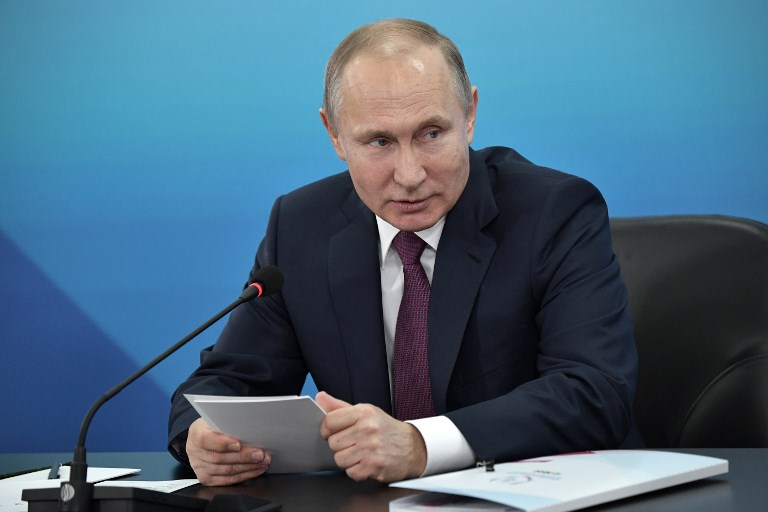 سبعة مرشحين ينافسون بوتين على رئاسة روسيا