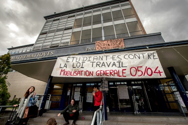طلاب يلغون مهرجانًا مخصصًا لإسرائيل في فرنسا بعد تظاهرة