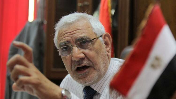 مصر تدرج المرشح الرئاسي السابق عبد المنعم ابو الفتوح على 