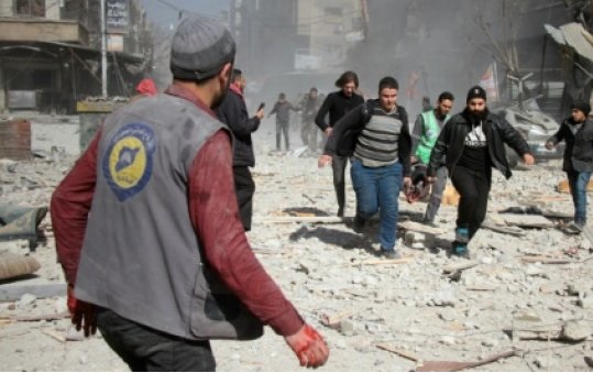 المجتمع الدولي يقف عاجزا امام التصعيد في الغوطة الشرقية