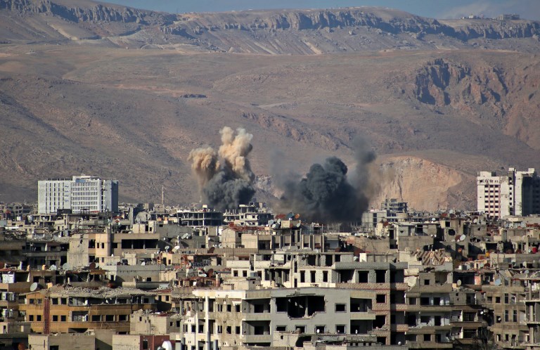 الجيش الروسي: المعارضة في الغوطة تشن هجوما خلال الهدنة