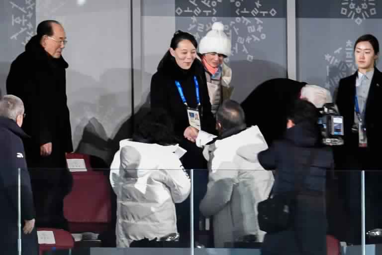 ديبلوماسية بيونغ يانغ تبدي مهارة لافتة في الأولمبياد الشتوي
