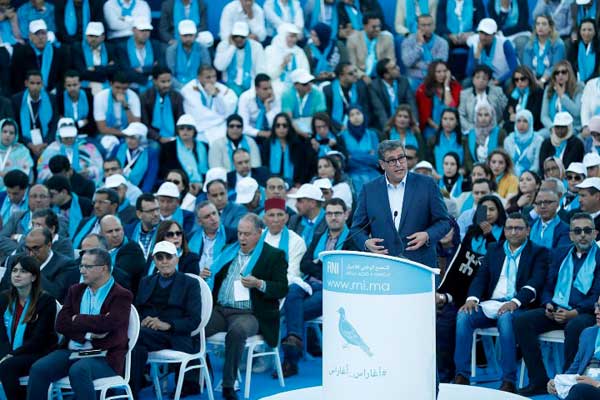 أخنوش: منسوب ثقة المغاربة في السياسة وصل إلى أدنى مستوياته