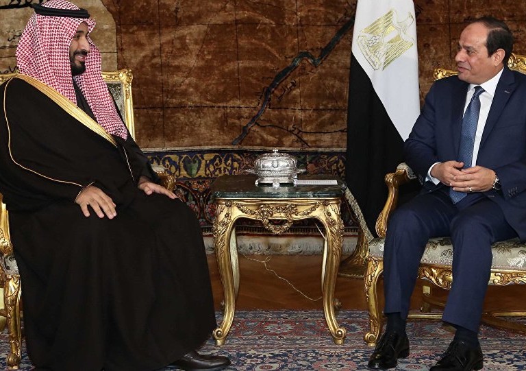 الرئاسة المصرية: ولي العهد السعودي ضيف عزيز