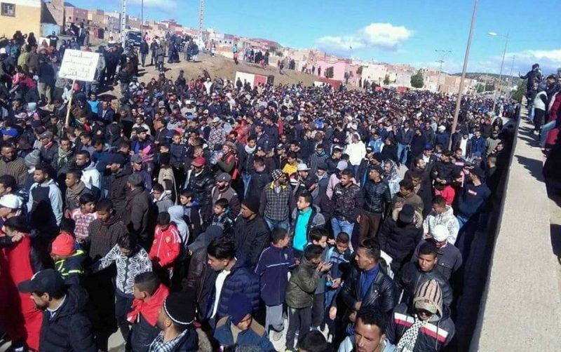 وزارة الداخلية المغربية تمنع التظاهر في جرادة