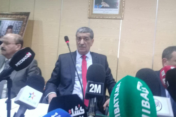 النائب العام لدى محكمة الاستئناف في الدار البيضاء يتحدث للصحافة