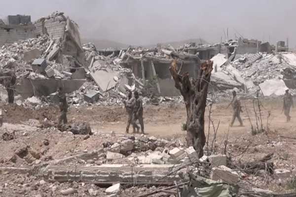 قوات النظام السوري تعزل دوما عن الغوطة