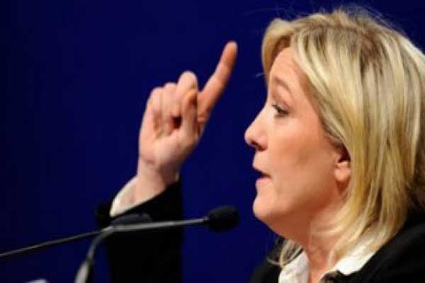 إعادة انتخاب مارين لوبن رئيسة للجبهة الوطنية الفرنسية