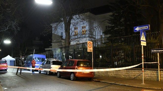 منفذ الهجوم امام مقر سفير ايران في فيينا كان 
