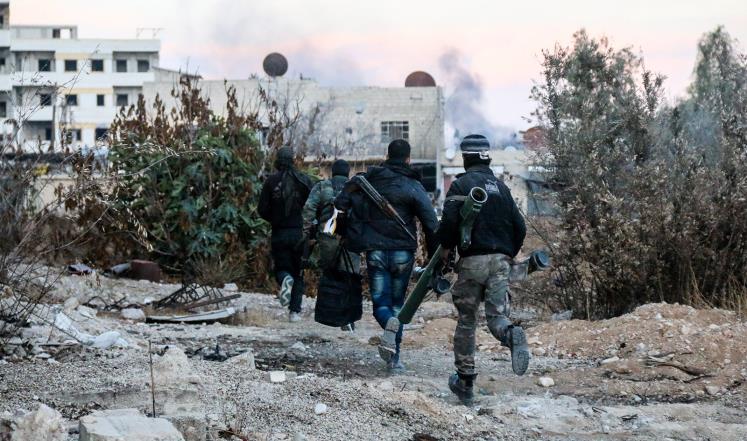 أحرار الشام تعلن الاتفاق على إجلاء مقاتليها من حرستا