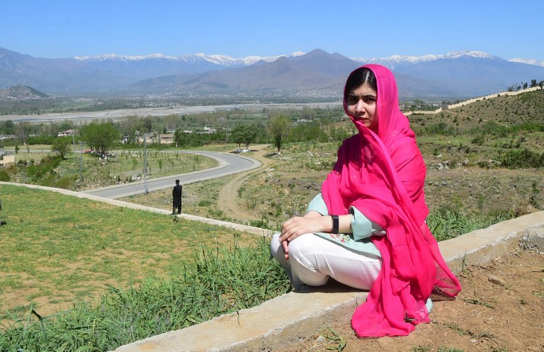 ملالا يوسفزاي تصل إلى مسقط رأسها في وادي سوات