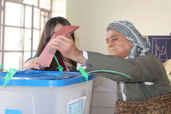 كردستان تدعو مرشحيها للانتخابات الى الابتعاد عن العنف والتشهير
