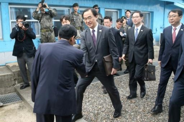 الكوريتان تتفقان على عقد قمة في 27 ابريل