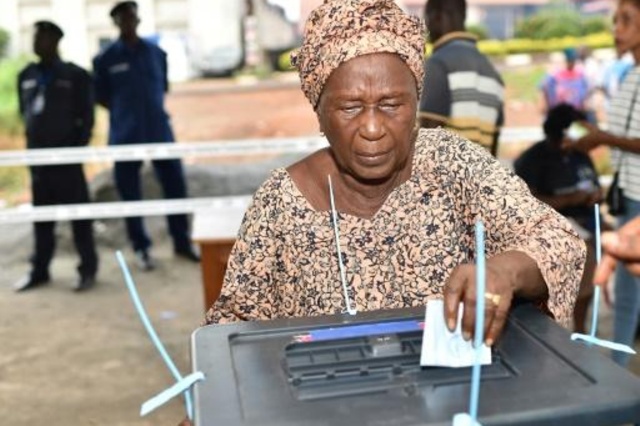 اقبال أقل في الدورة الثانية من الانتخابات في سيراليون