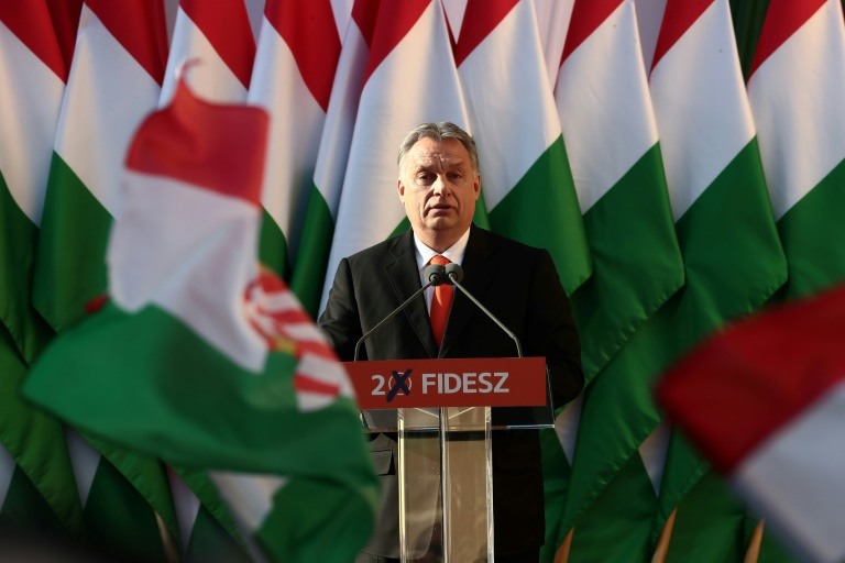 الناخبون يصوتون في انتخابات تشريعية في المجر