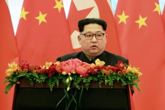 الزعيم الكوري الشمالي يتحدث للمرة الاولى علنا عن «حوار» مع واشنطن
