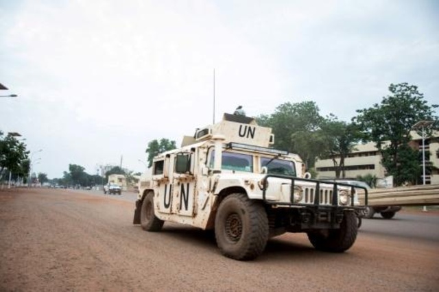 تبادل لاطلاق النار في مكان قريب من مقر رئيس افريقيا الوسطى في العاصمة بانغي