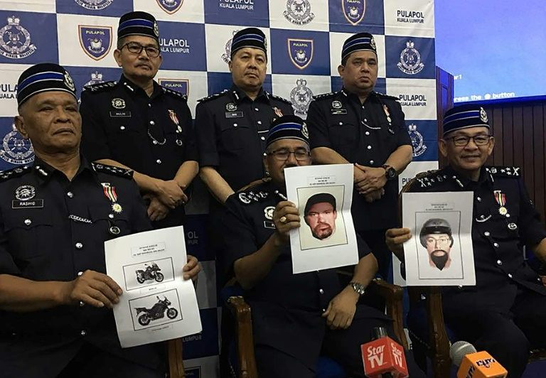 الشرطة الماليزية تنشر رسمين لمشتبه بهما في اغتيال عالم فلسطيني