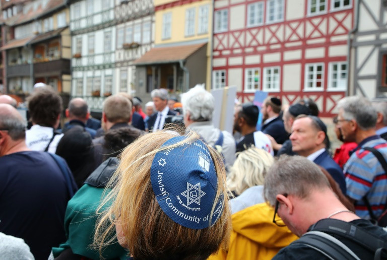 تظاهرات تضامنية مع اليهود في ألمانيا إثر هجمات