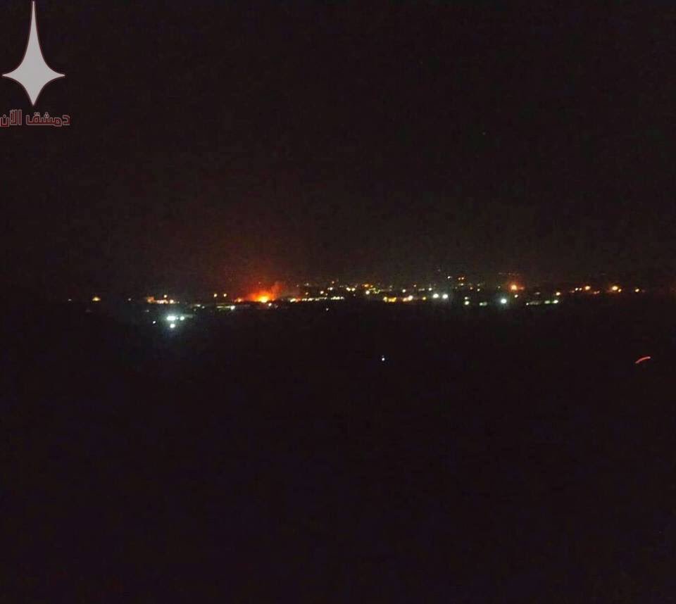 صواريخ إسرائيلية تضرب ريف دمشق
