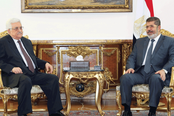 أبو مازن: مرسي عرض علينا دولة مؤقتة للفلسطينيين في سيناء