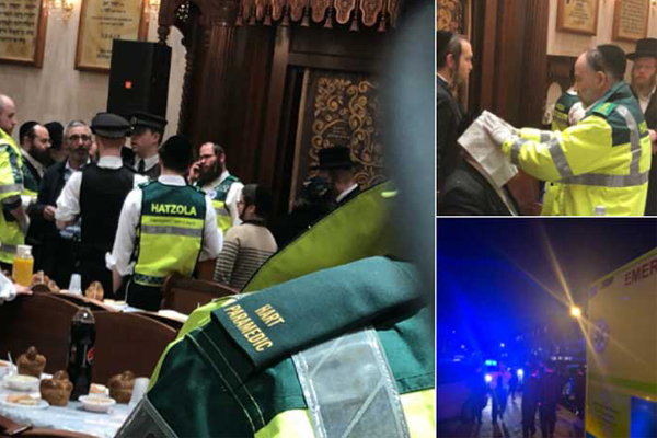 إصابة 30 بحريق في حفل يهودي شمال لندن