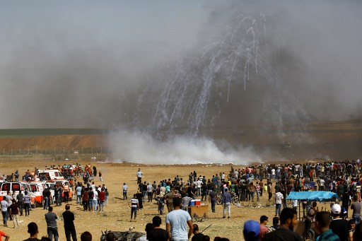 مقتل فلسطيني برصاص الجيش الاسرائيلي خلال احتجاجات