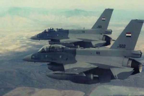طائرات عراقية تدمر مقر قيادة ودعم لداعش في سوريا