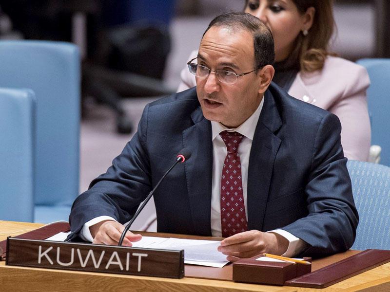 الكويت ستقترح مشروع قرار في الامم المتحدة 