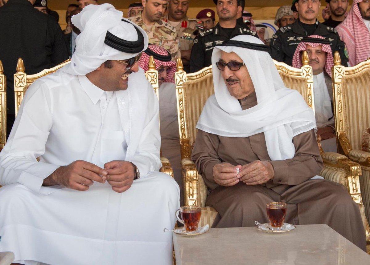 أمير قطر يزور الكويت